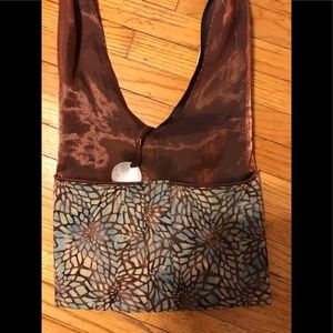 Silk and material summer purse